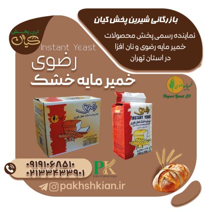 خمیر-مایه-خشک-رضوی | بازرگانی شیرین پخش کیان (کاشانی)