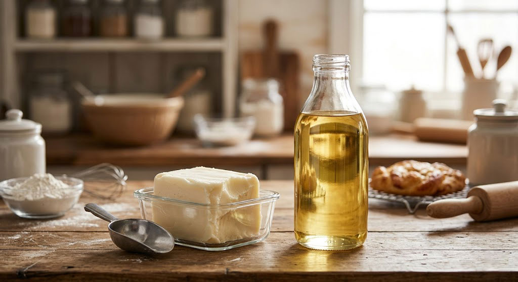 روغن-قنادی-دقیقاً-چیست-و-چه-تفاوتی-با-روغن-مایع-معمولی-دارد؟