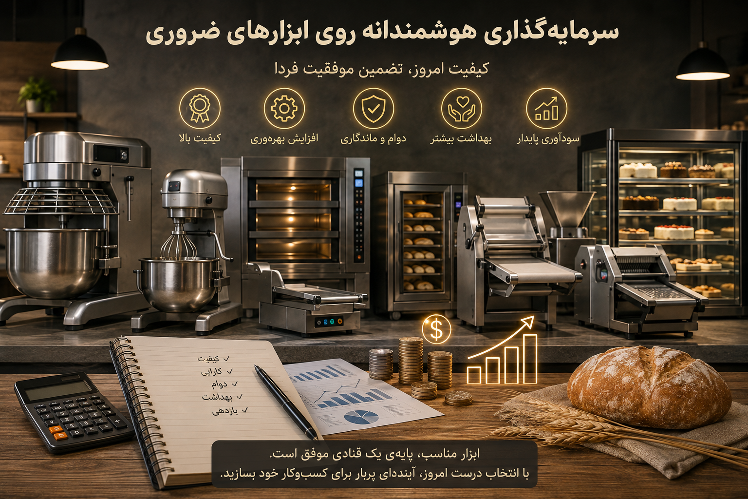 جمع_بندی سرمایه_گذاری هوشمندانه روی ابزارهای ضروری