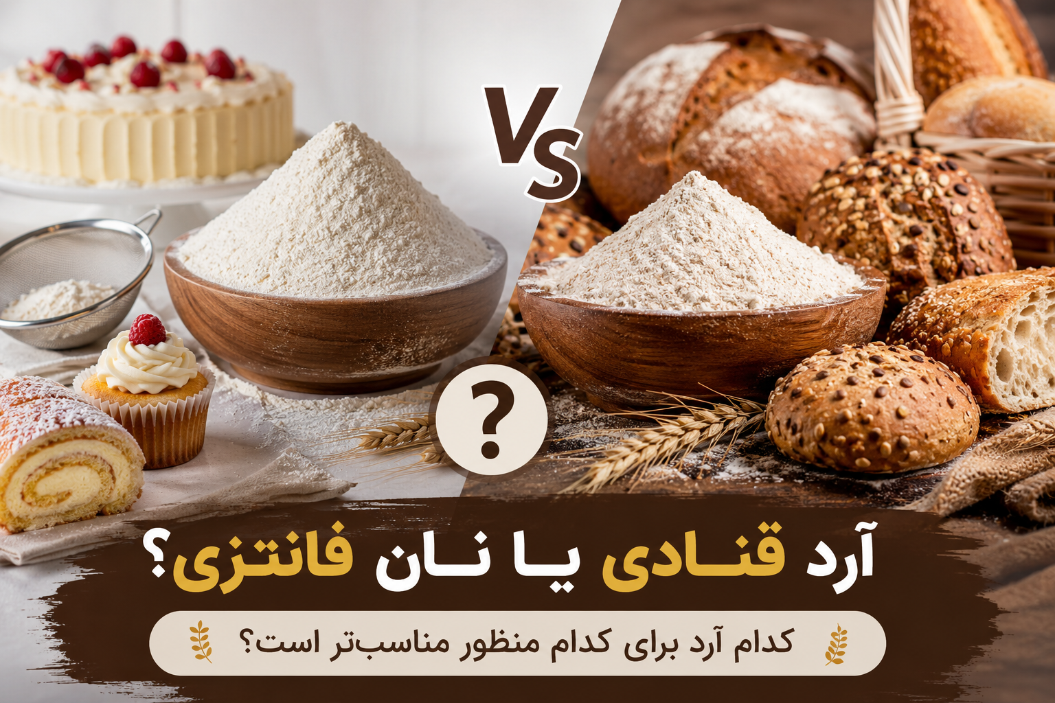 مقایسه تخصصی آرد